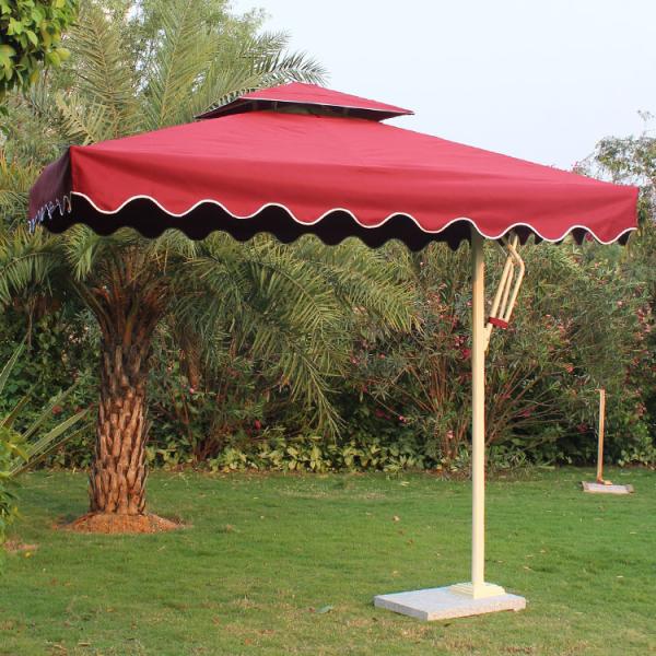 Buy 3m sun umbrellas used patio advertising umbrellas red at wholesale prices