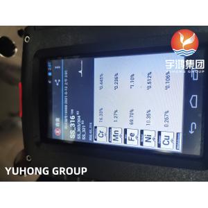 ASTM A182 F316L Stainless Steel Heat Exchanger Tubesheet