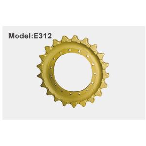 Quality E312 Precision Engineered Excavator Drive Sprocket Wear Resistance for sale