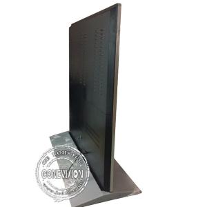 Horizontal Interactive Touch Screen Kiosk , Windows 10 All In One Totem Media