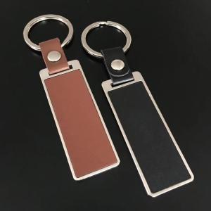 Genuine Leather Bronze Key Chain Customized Personalised Keychain Automotive Key