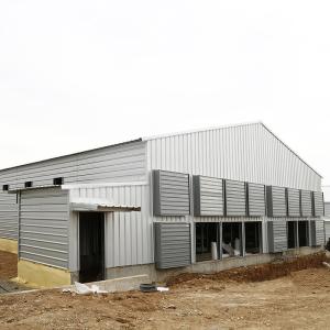 Prefab Steel Structure Poultry House Environmental Controlled