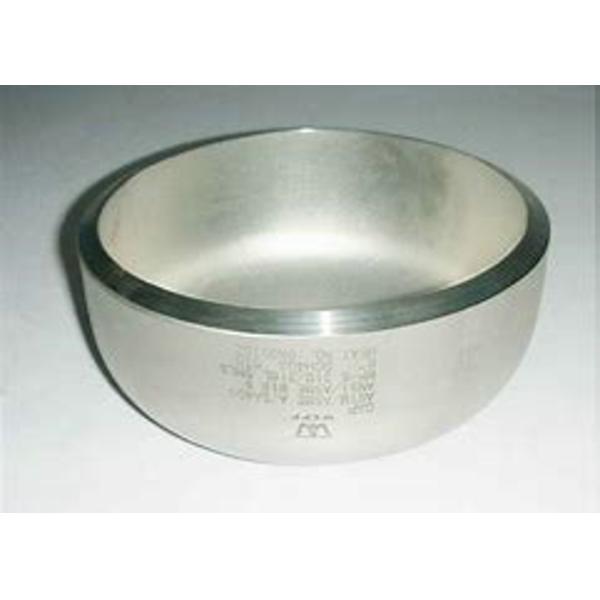 WP316L 12" SCH120 Butt Weld Pipe Cap ASTM A182 Hot Dipped Galvanised Finish