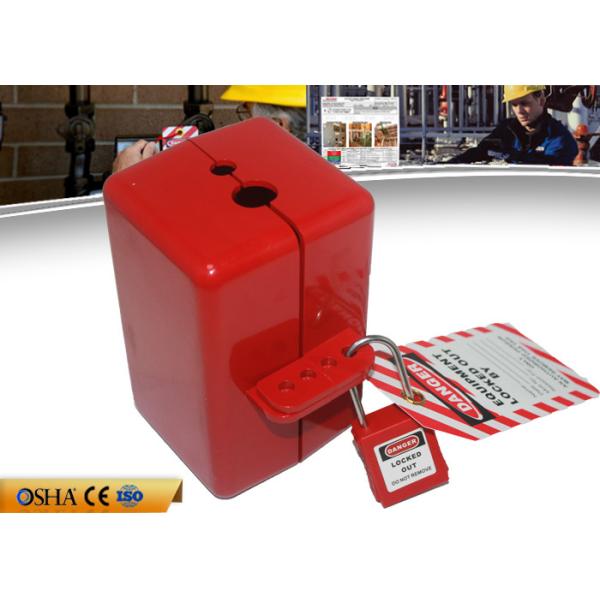Buy ZC-D31 Polystyrene Electrical Plug Lockout , 110V / 220V / 550V Plug Lock at wholesale prices