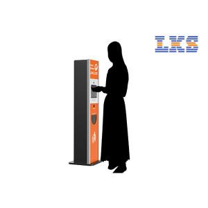 5 Inch LCD Display Free Standing Hand Sanitizer Wall Dispenser