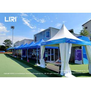 White Removable Event Wedding Party Marquee Gazebo Pagoda Tent 10x10m