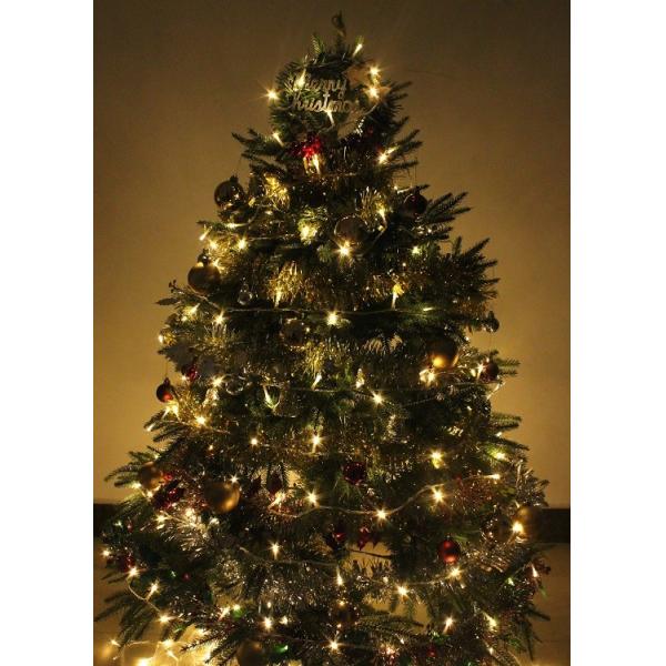 8 Modes Remote LED String Lights Battery Operated Starry Fair Lights For Christmas Tree Party