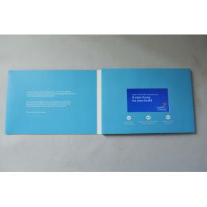 CMYK printing Lcd Video Business Cards , Portable Video Wedding Invitations