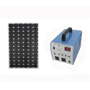 solar off grid portable solar power system multi-function 80W/100W with inverter AC output