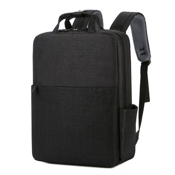 Buy 41cm Student Lap Top Ruck Sack Black Travel Backpack Rucksacks With USB Outdoor at wholesale prices