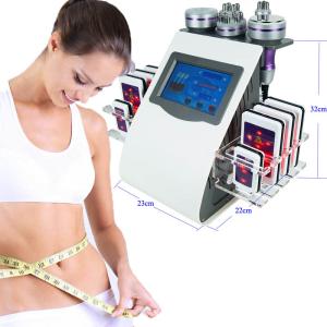 40KHz Laser Lipo Cavitation RF Machine Vacuum Slimming 6 In 1 300W