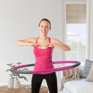 OEM Diameter 92cm Weighted Fitness Hoop For Home