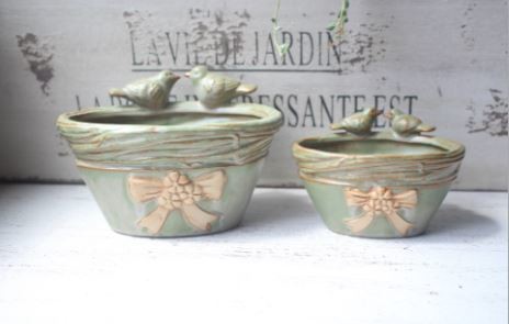 Buy Succulent Creative Animals Bird Plant Flowerpots at wholesale prices