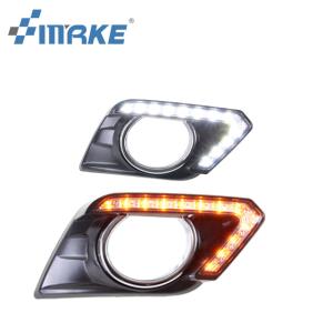 Automatic LED Daytime Running Lights Nissan Rogue Yellow Light On Off Control