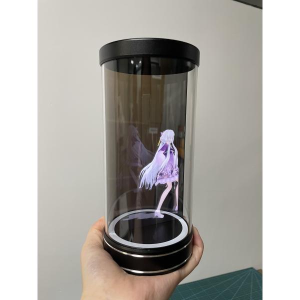 Buy Handheld Mini Holo Tube Portable Hologram Display 5inch Holographic Cylinder at wholesale prices