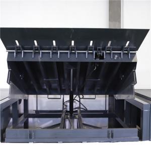 China Single Button 380V Hydraulic Dock Leveler Integral Maintenance Structure on sale
