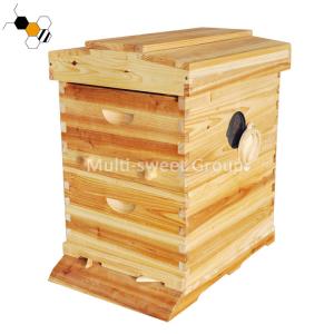 18mm Thickness Wax Coated Flow Bee Hive With Queen Excluder