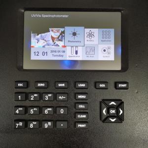 7 Inch Color Photometer Screen Dual Beam UV-Visible Spectrometer 190-1100nm