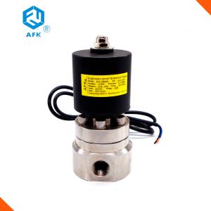 Waterproof SS 200Mpa High Pressure Solenoid Valve 1/2" Pilot Operating
