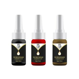 TEWENNIE Nano Eyebrow Microblading Ink 19 Color Options Tattoo Permanent Eyebrow