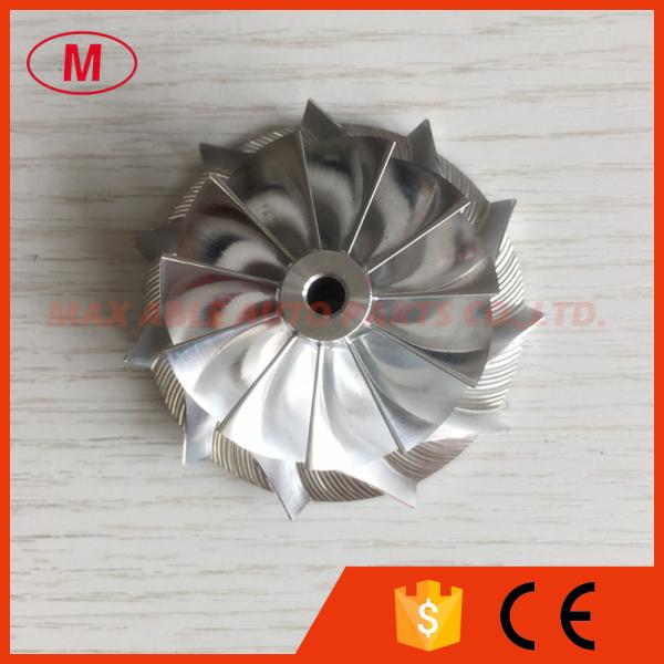 Buy K04 42.00/56.08mm 11+0 blades high performance Turbocharger milling/aluminum 2618/billet compressor wheel at wholesale prices