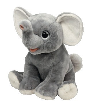 Buy Grey Elephent Plush Toy at wholesale prices