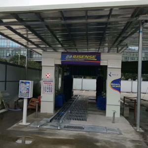 Fully Automatic Car Wash Tunnel System With PLC Control And Air Dryer