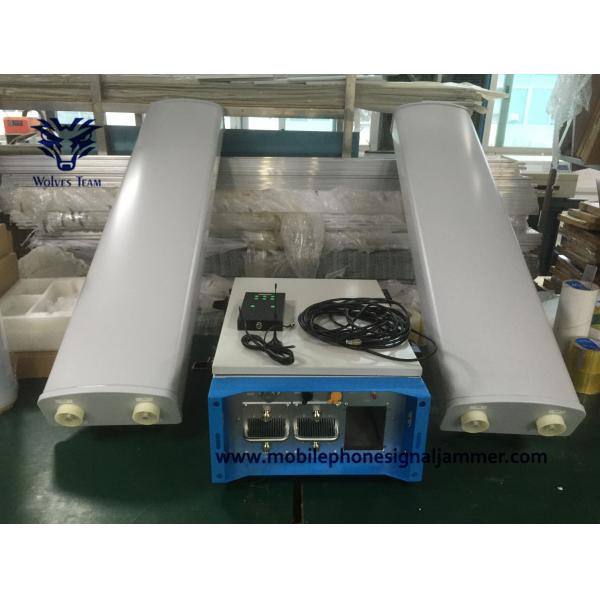 Buy Cell Phone Drone Signal Jammer 350 Watt Wide Range PLL Synthesized Signal Source at wholesale prices
