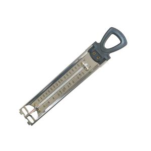 Household Glass Candy Deep Fry Thermometer With Stainless Steel Housing