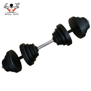 Adjustable Cement Fitness Equipment Dumbbells For Weight Lifting OEM