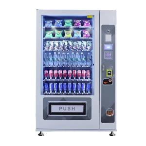 School/Office/Park ISO9001 Touch Screen Snack and Drink Vending Machine for Gym