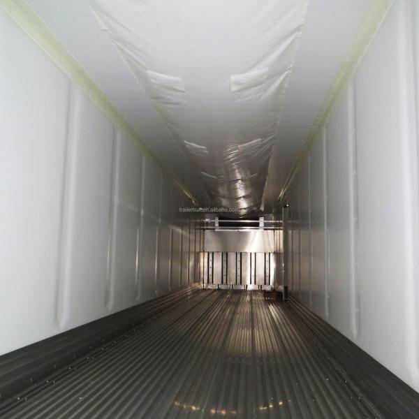 Aluminum Box Body 53ft Semi Trailer for Temperature-Controlled Fresh Food Transport