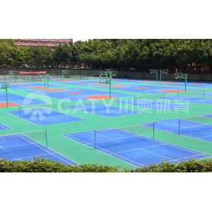 Prefabricated Sports Rubber Floor Basketball Court Practical Waterproof