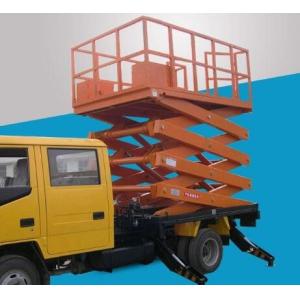 Quality 450Kg Automobile Truck Mounted Scissor Lift with 9M Lifting Height for sale