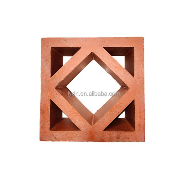 Terracotta Red Breeze Blocks Ultimate Solution For Clay Brick Screening And Walling