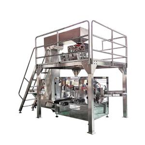 8 Station Premade Pouch Packing Machine With Linear Scale Weigher