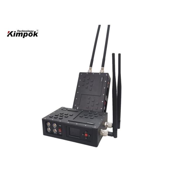 Buy Uplink and downlink COFDM Video Transmitter 2W RF Power Ethernet Radios 30-50km on UAV at wholesale prices
