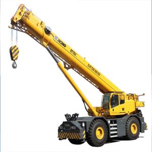 Bridge Construction Use Boom Truck Crane With 360° Unlimited Swing RT70U RT70E