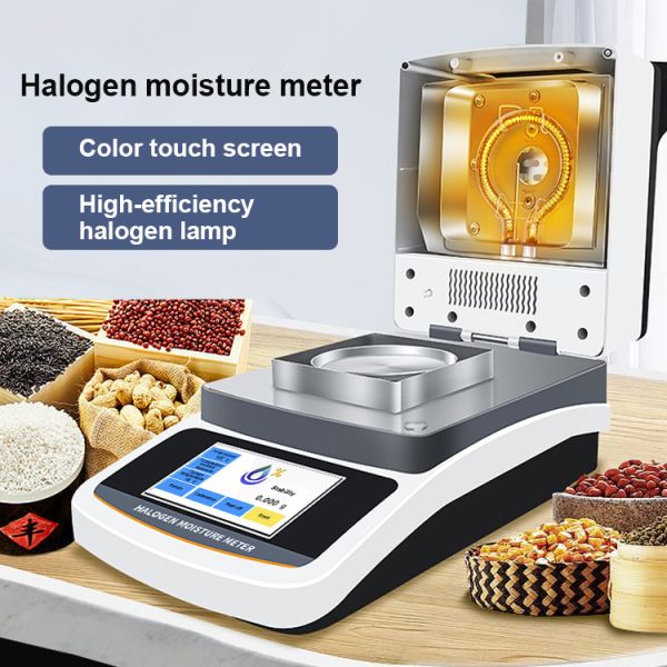 Moisture Analyzer 110g halogen moisture analyzer meter Halogen Lamp the
