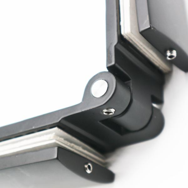 Long Life Hydraulic Glass Cabinet Door Hinge for Heavy Duty Glass to Glass Connection