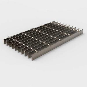 Construction Building Material Q235 Serrated Steel Grating