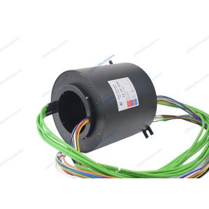 Ethernet Signal Through Hole Slip Ring With Electrical Swivel For Industry