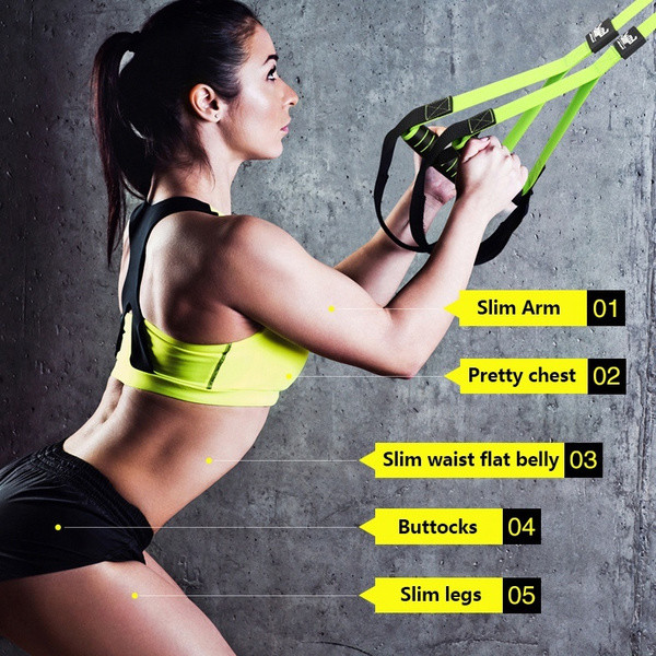 Max Loaded 400 KG Gym Workout Crossfit Exercise Pull Rope Hanging Training Nylon Resistance Band Set