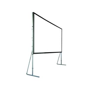 Quality Portable Matte White Fast Fold Screens Front and Rear Projection For Event for sale