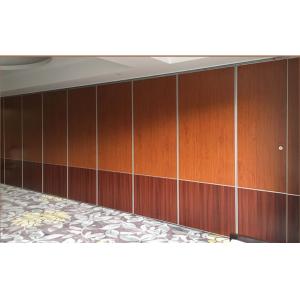 Meeting Room Sliding Soundproof Partition Wall Aluminum Alloy Profile