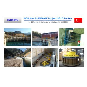 Buy cheap Low Head Water Kaplan Hydro Turbine from wholesalers