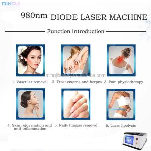High Frequency Laser Vascular Removal Machine For Spider Vein Removal