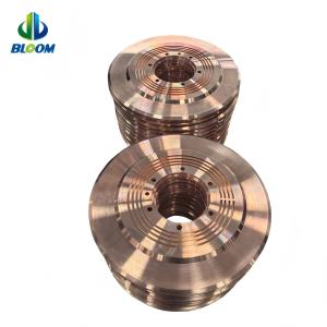 Customized CuCrZr Alloy Seam Welding Wheel for Seam/Roll Welding with Diameter