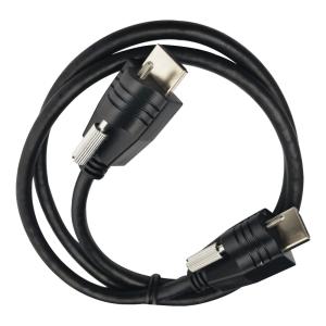 Male To Male 19 Pin Waterproof HDMI Cable Stable For Media Player