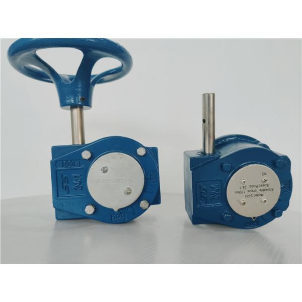 Buy Ip65 Cast Steel Water Butterfly Valve Gearbox at wholesale prices